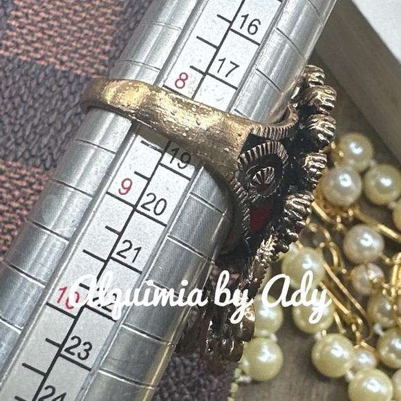 Alquimia by Ady Black and Gold Ring - Picture 3 of 7